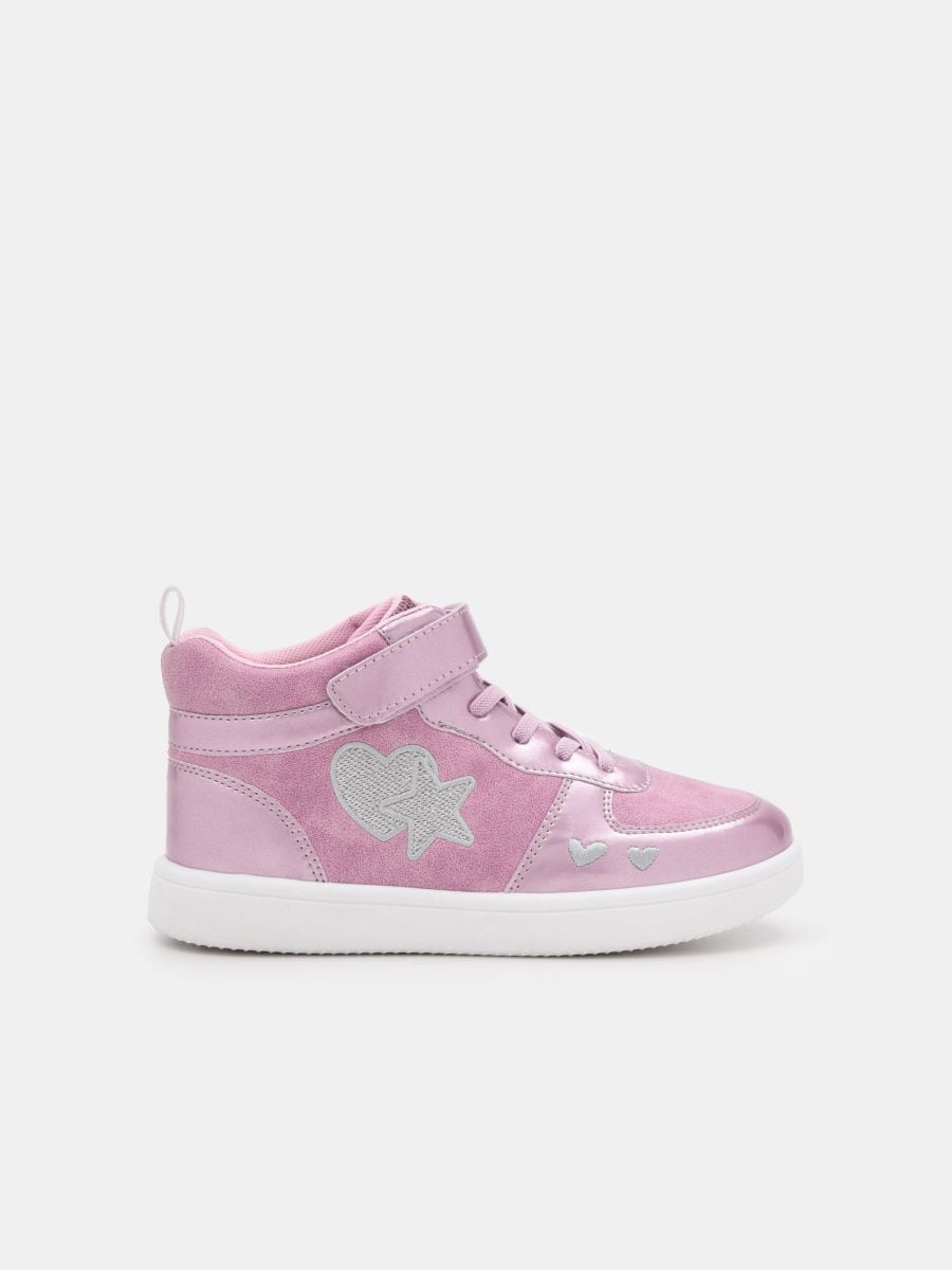 Sneakersy za kostkę Kolor różowy  7351R-40X