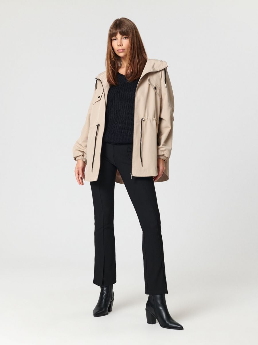 Kurtka parka Kolor beżowy  3545X-08X