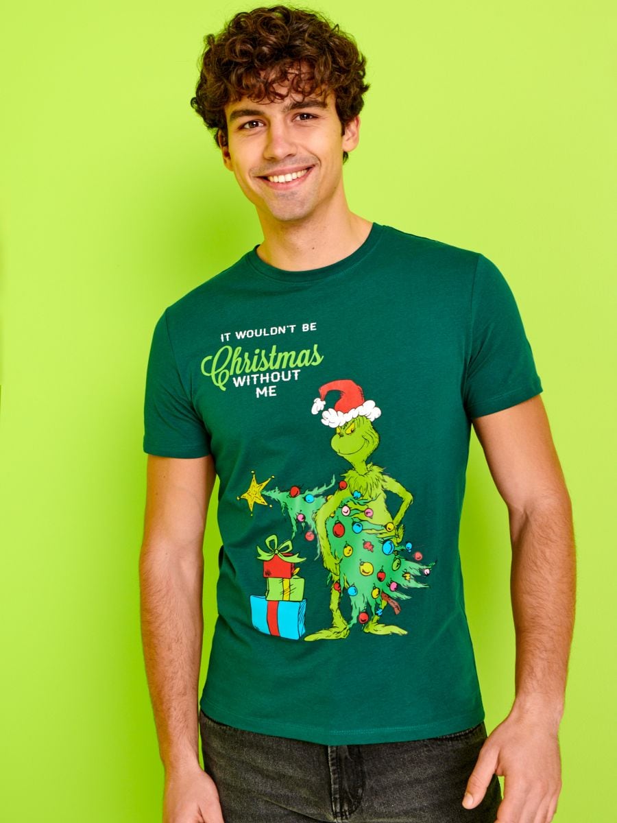 Koszulka Grinch Kolor zielony  2372O-96X