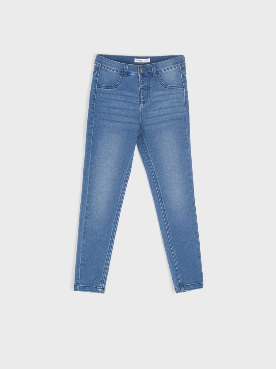 Jeansy slim Kolor niebieski  9319C-55J