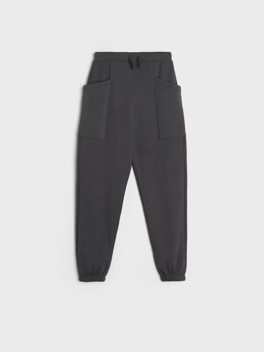 Spodnie dresowe jogger Kolor czarny  5882R-99X