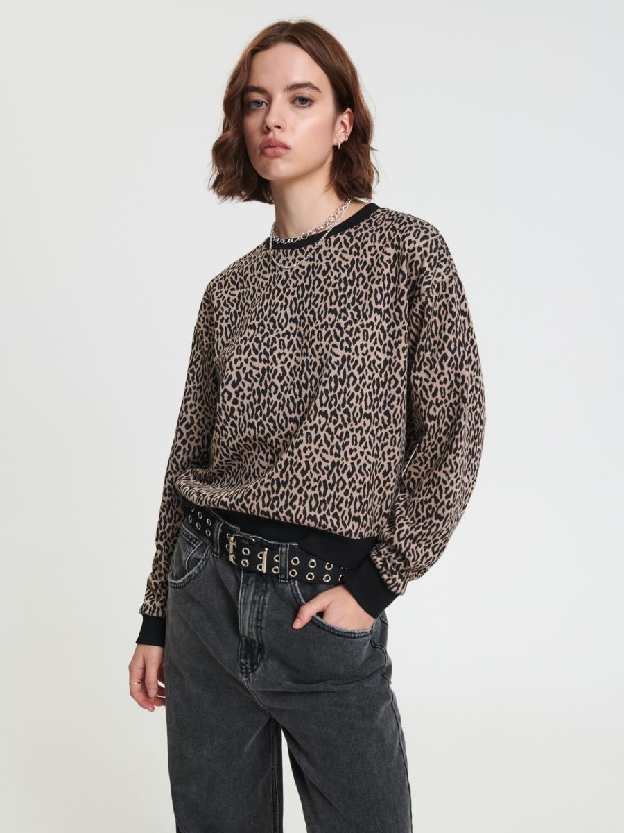 Bluza z nadrukiem Kolor wielobarwny  7700X-MLC