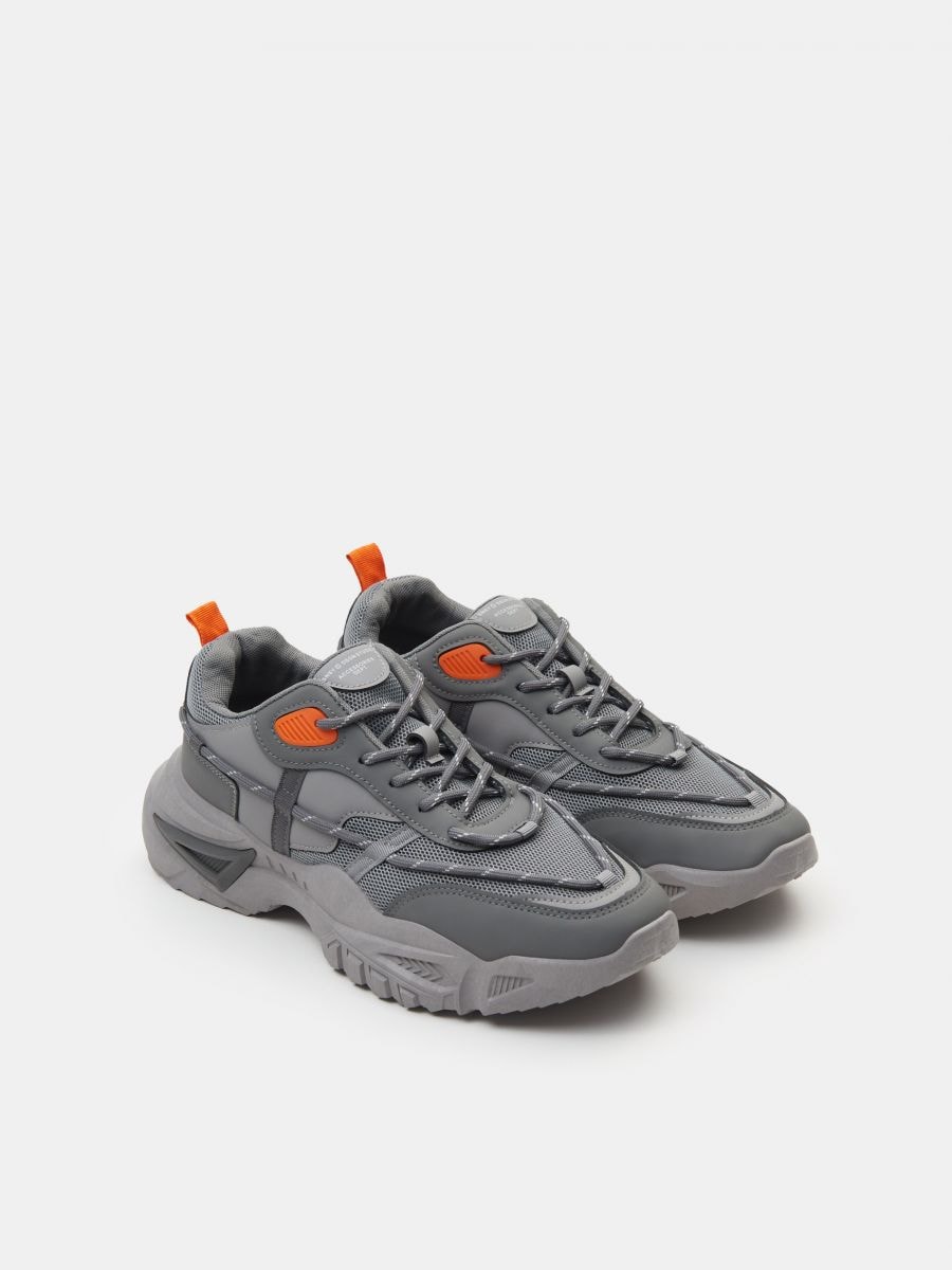 Sneakersy Kolor szary  2873O-09X