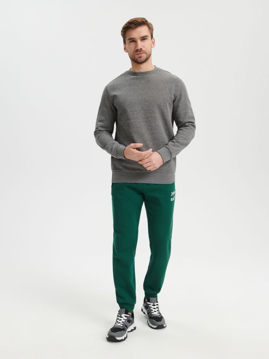 Spodnie dresowe jogger Kolor zielony  6340X-96X