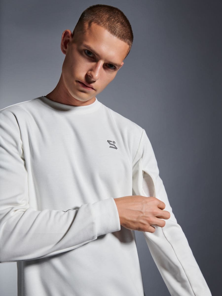 Bluza SNSY PERFORMANCE Kolor kremowy  1762O-01X