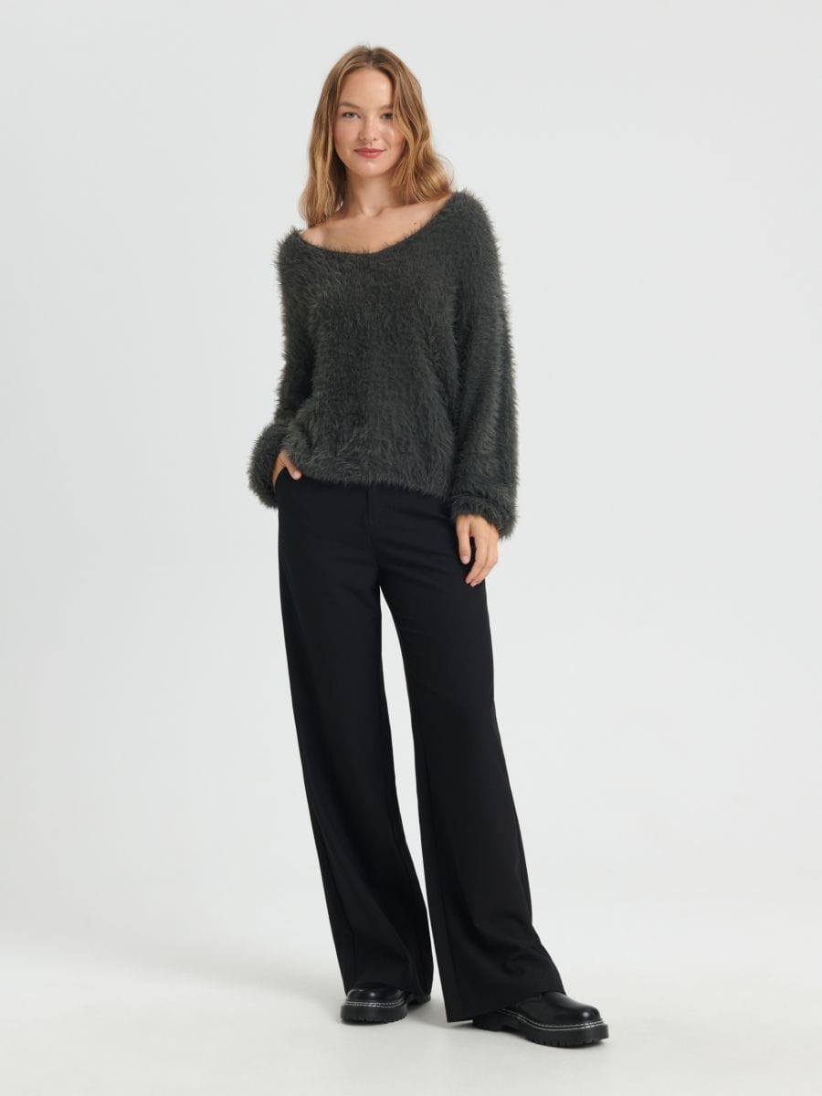 Sweter Kolor szary  7453J-90X