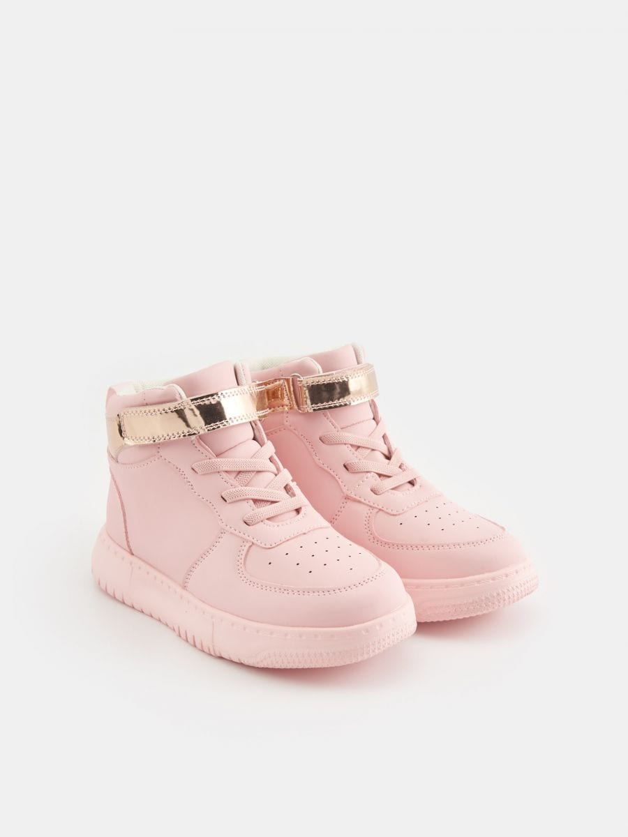 Sneakersy za kostkę Kolor różowy  7564R-39X