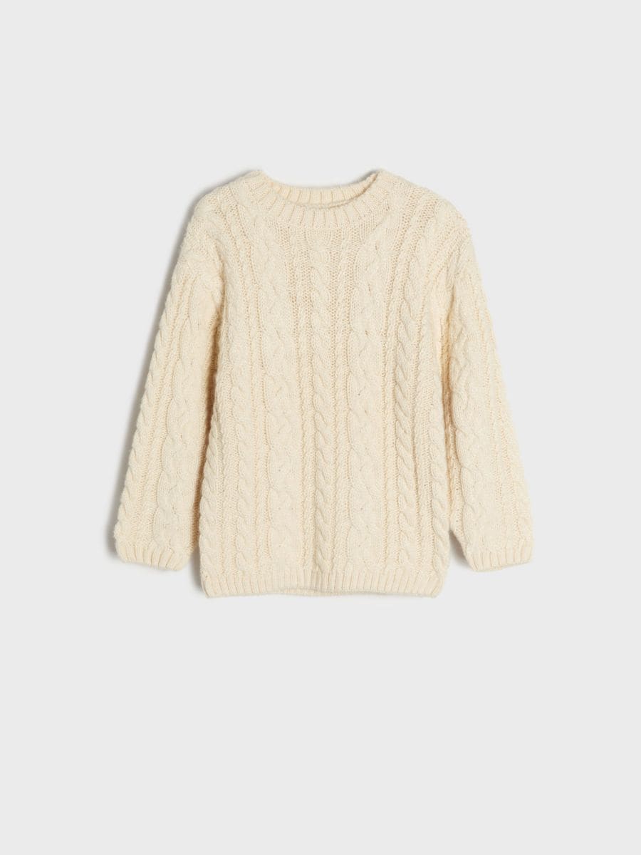 Sweter Kolor kremowy  5650R-02X