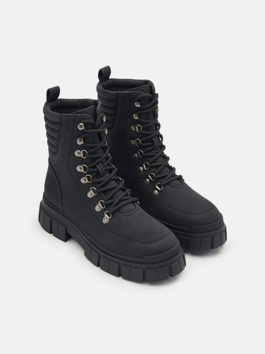 Botki z ociepleniem Kolor czarny  2641X-99X