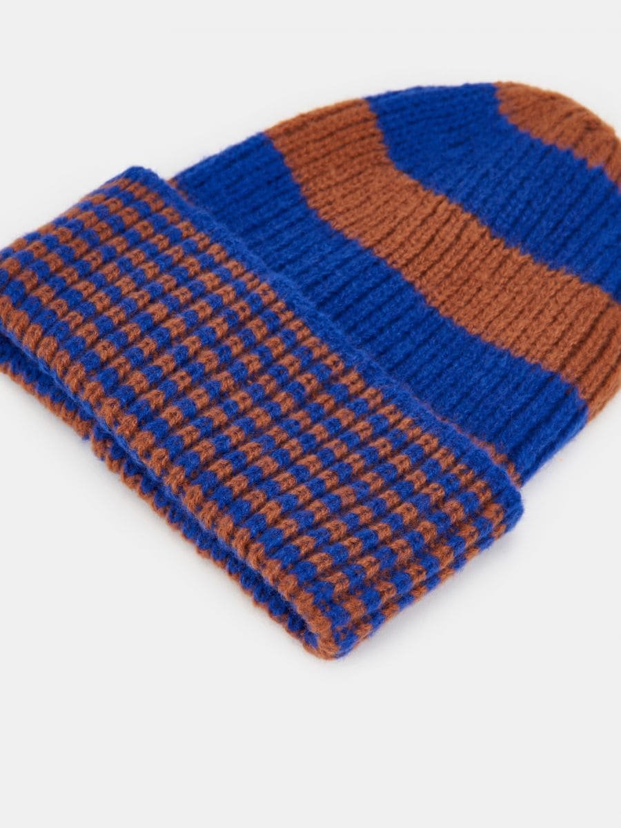 Czapka beanie Kolor niebieski  8017A-55X