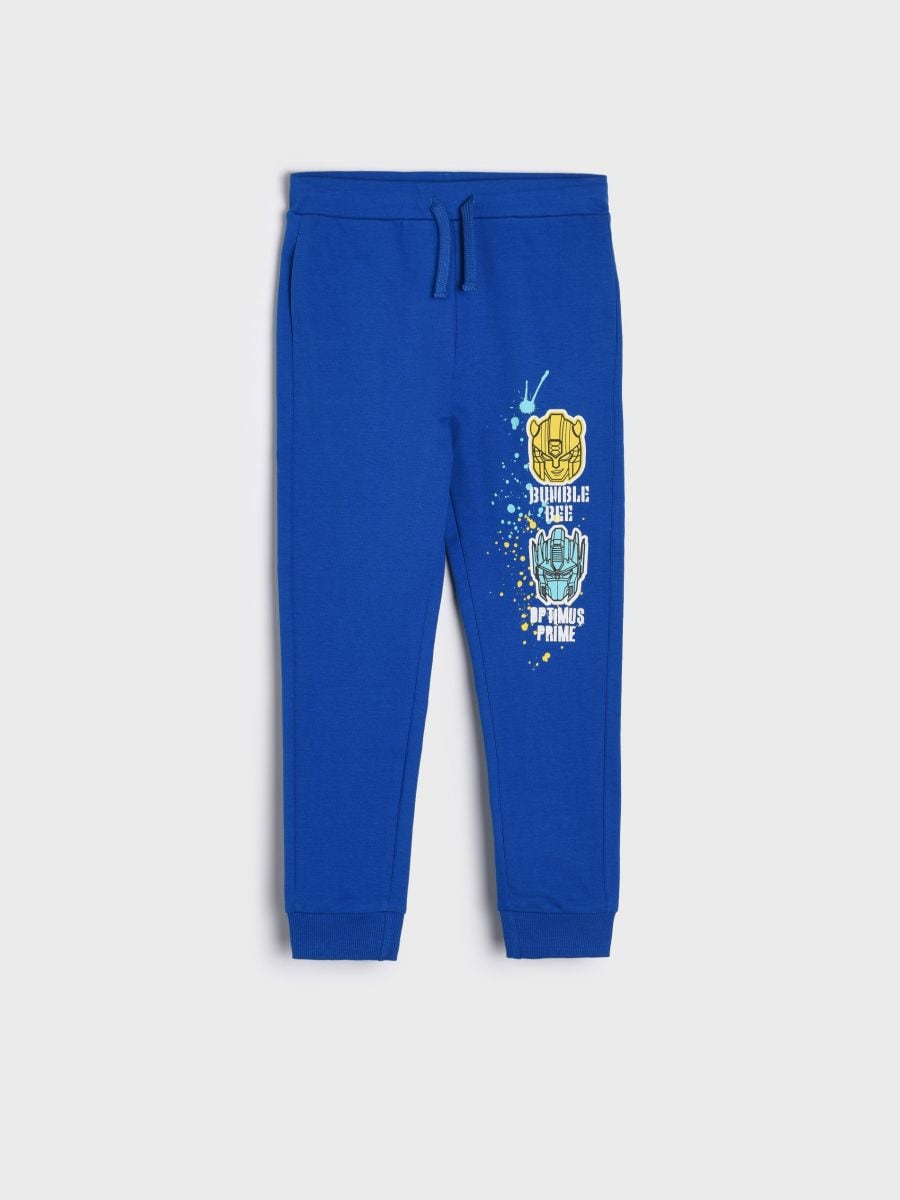 Spodnie dresowe jogger Transformers Kolor niebieski  5872R-47X