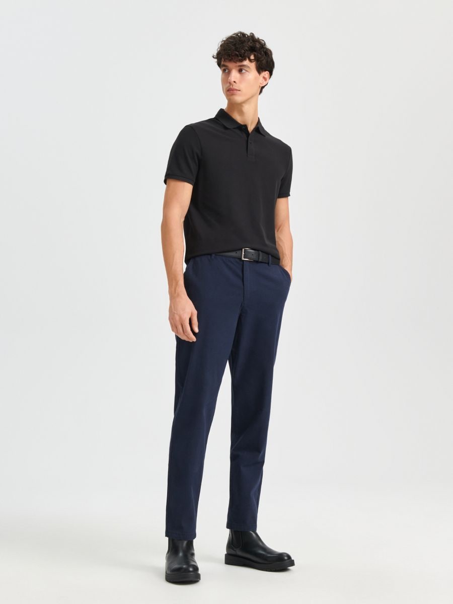 Spodnie chino Kolor granatowy  9359C-59X