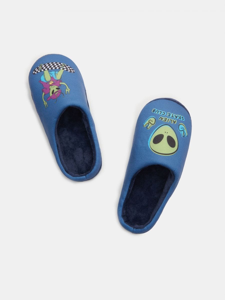 Kapcie Kolor mid blue  4601X-52X