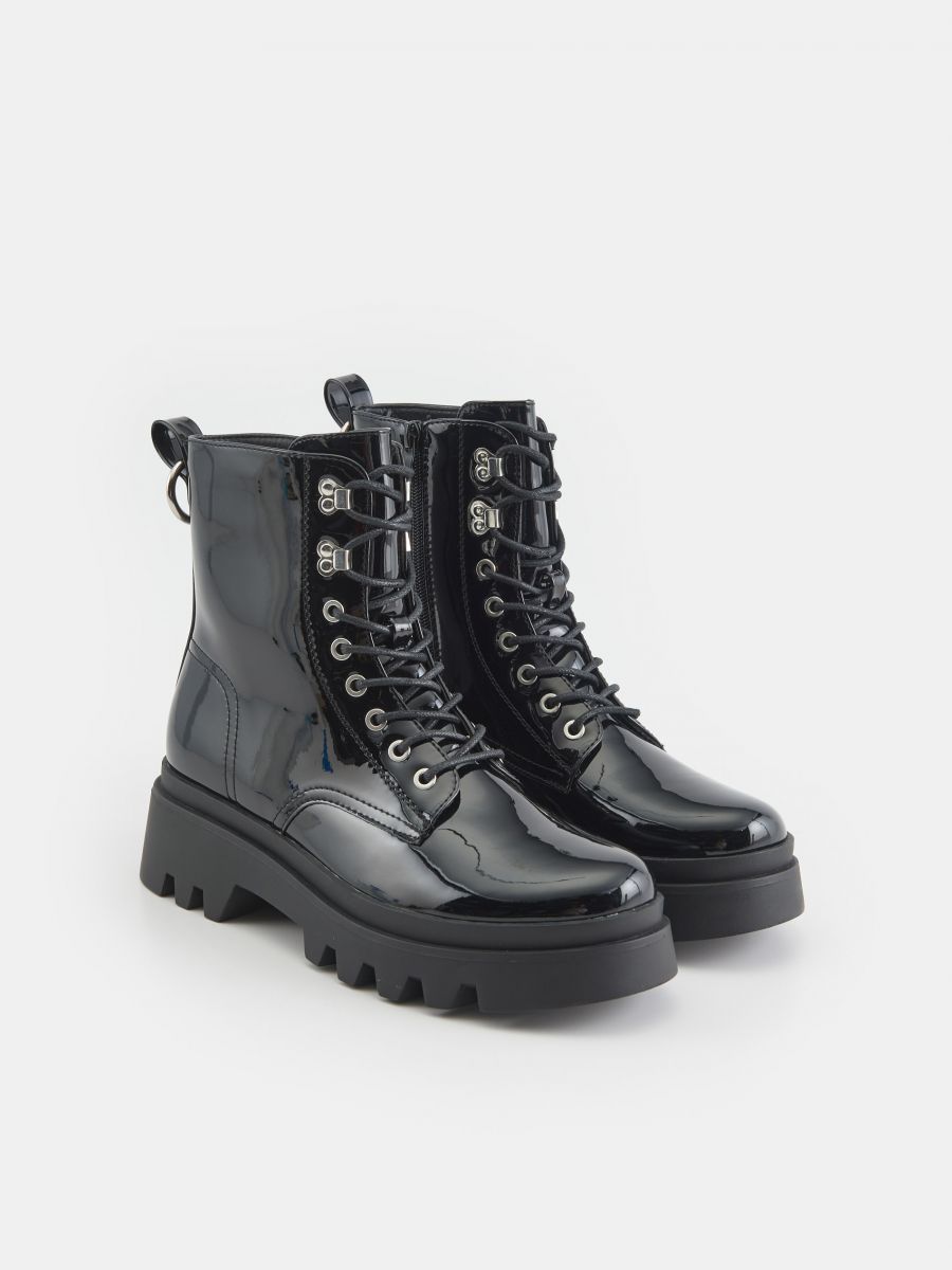 Botki Kolor czarny  8065Z-99X