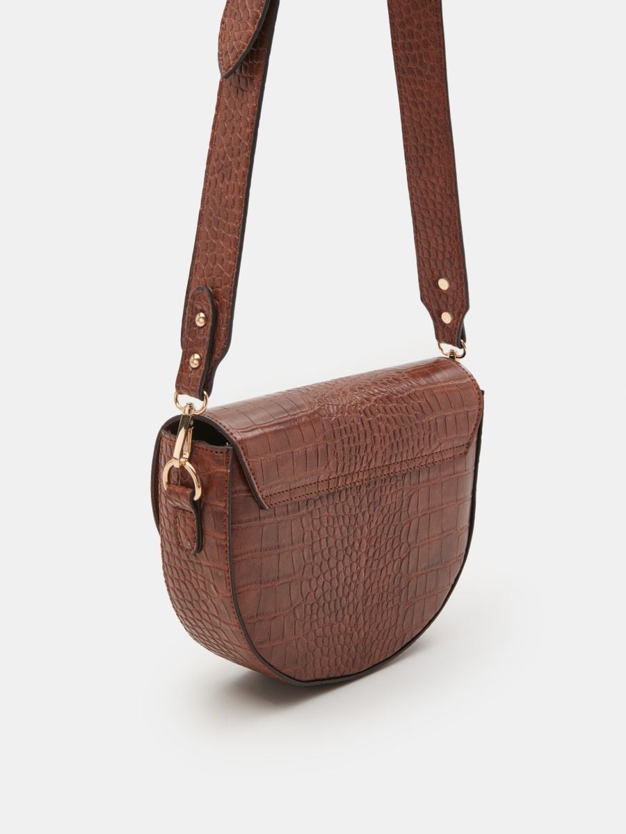 Torebka saddle bag Kolor brązowy  3896K-88X