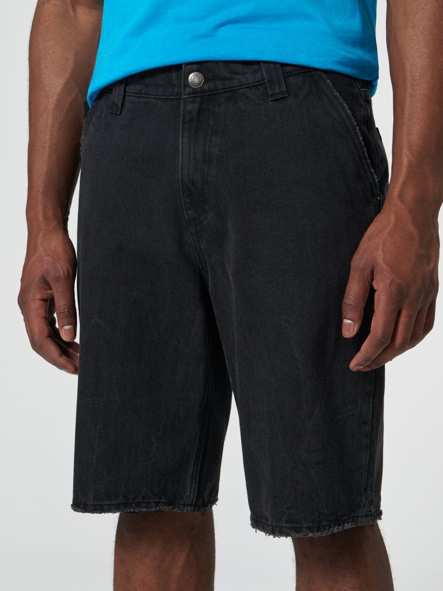 Szorty jeansowe Kolor czarny  9859S-99J