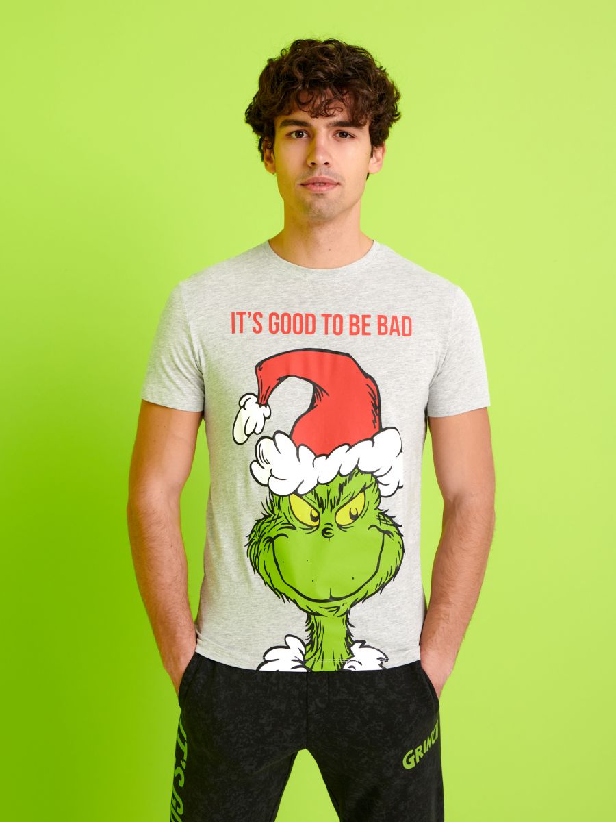 Koszulka Grinch Kolor szary  2400O-09M