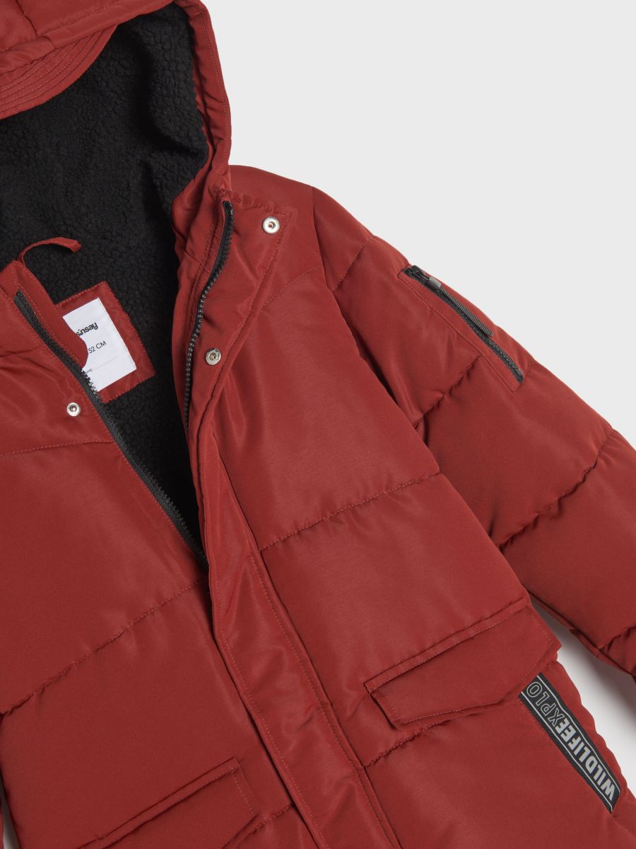 Kurtka parka Kolor czerwony  4680T-83X