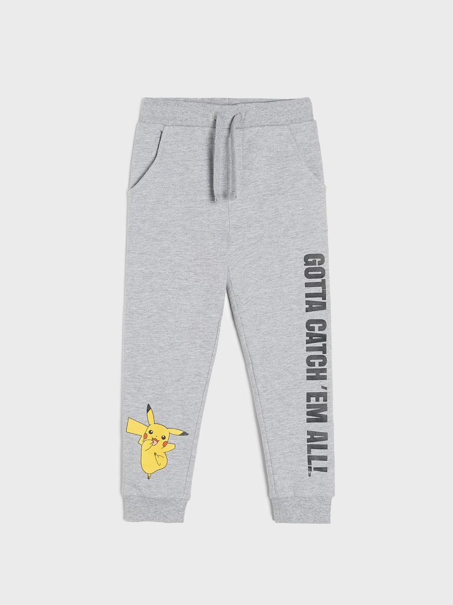 Spodnie dresowe jogger Pokémon Kolor szary  4672J-9MM