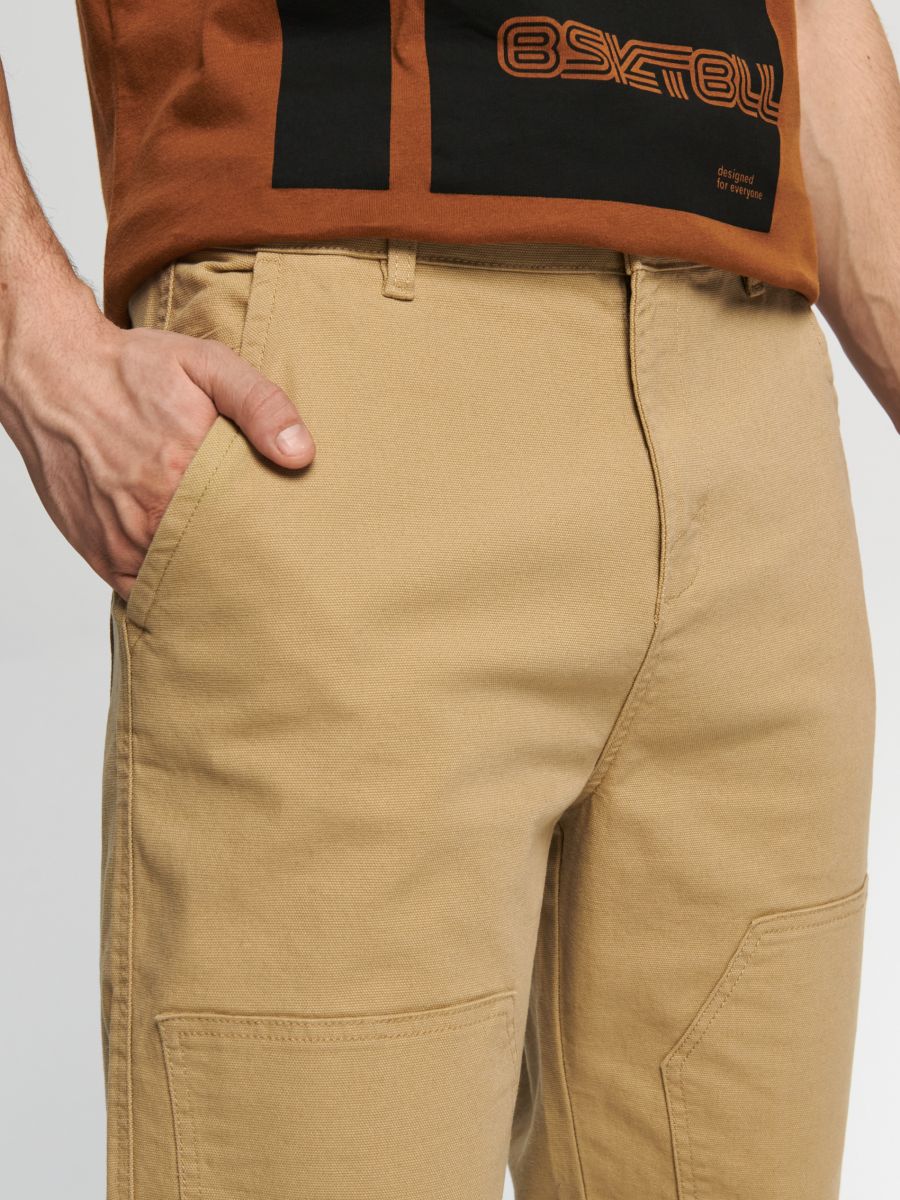 Spodnie chino Kolor beżowy  0798J-08X