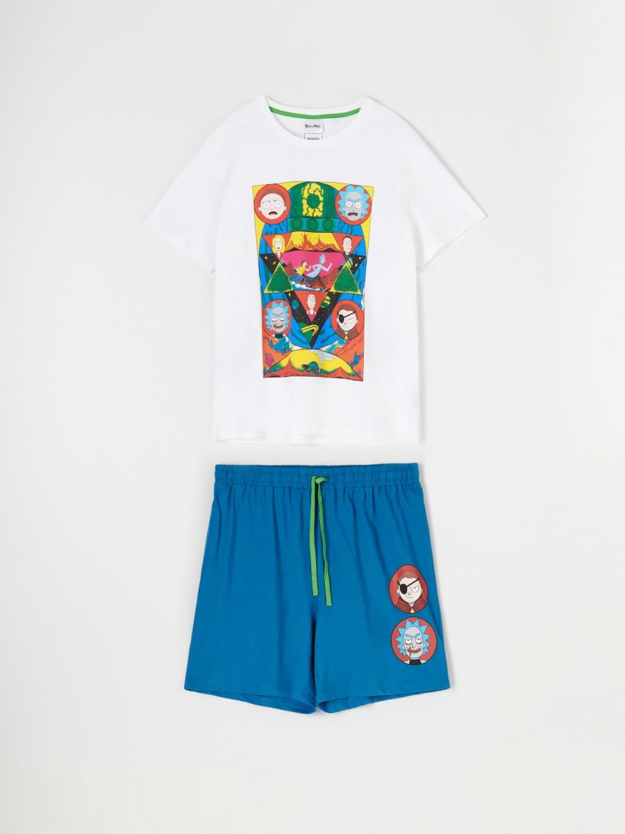 Piżama Rick and Morty Kolor niebieski  8233U-57X