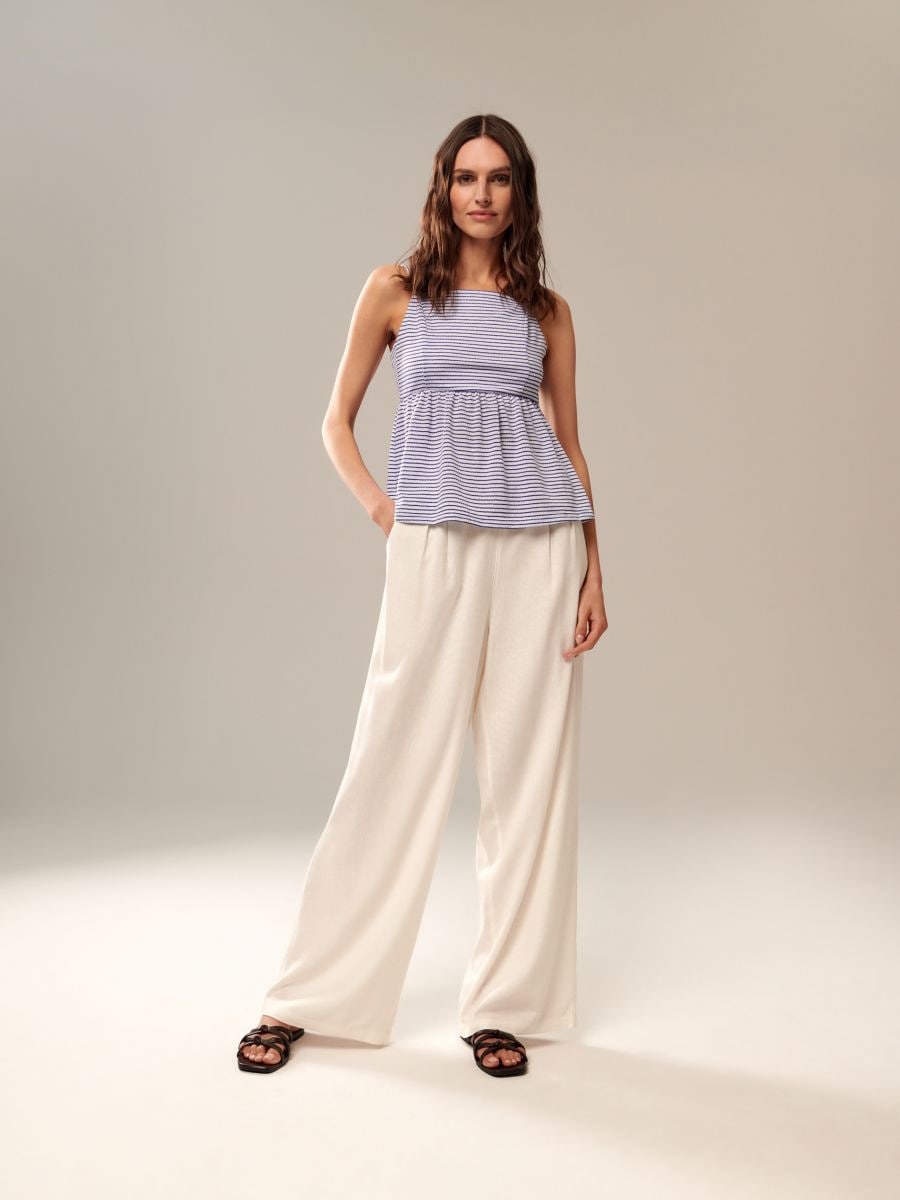 Top w paski Kolor wielobarwny  9002J-MLC