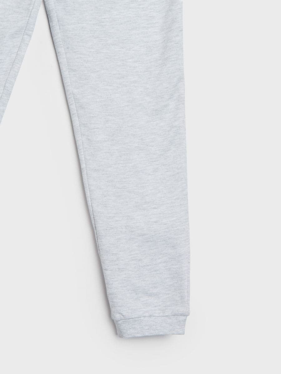 Spodnie dresowe jogger Kolor szary  4784J-09M