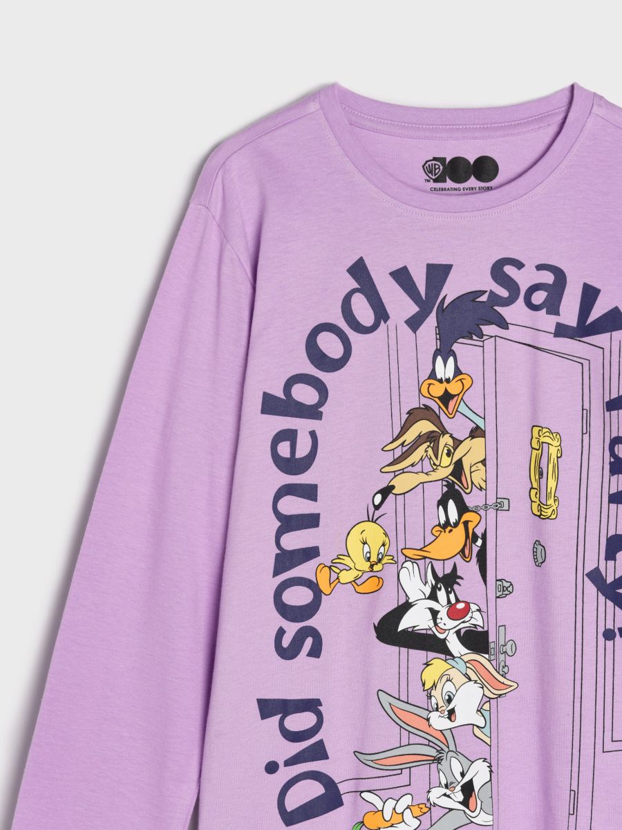 Koszulka Looney Tunes Kolor niebieski  ZE086-54X