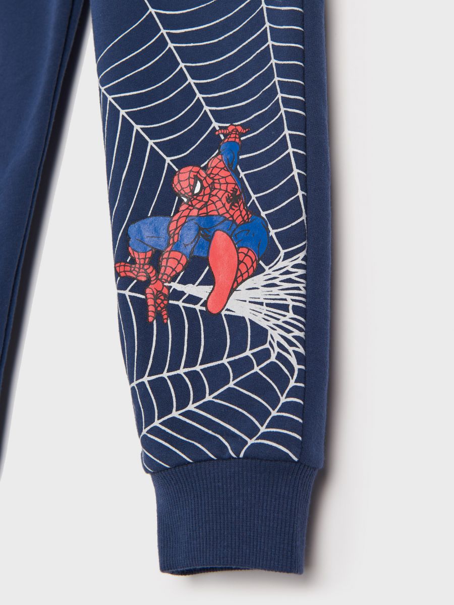 Spodnie dresowe jogger Spiderman Kolor granatowy  4662J-59X