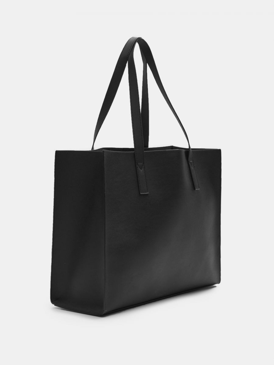 Torba tote Kolor czarny  0836G-99X