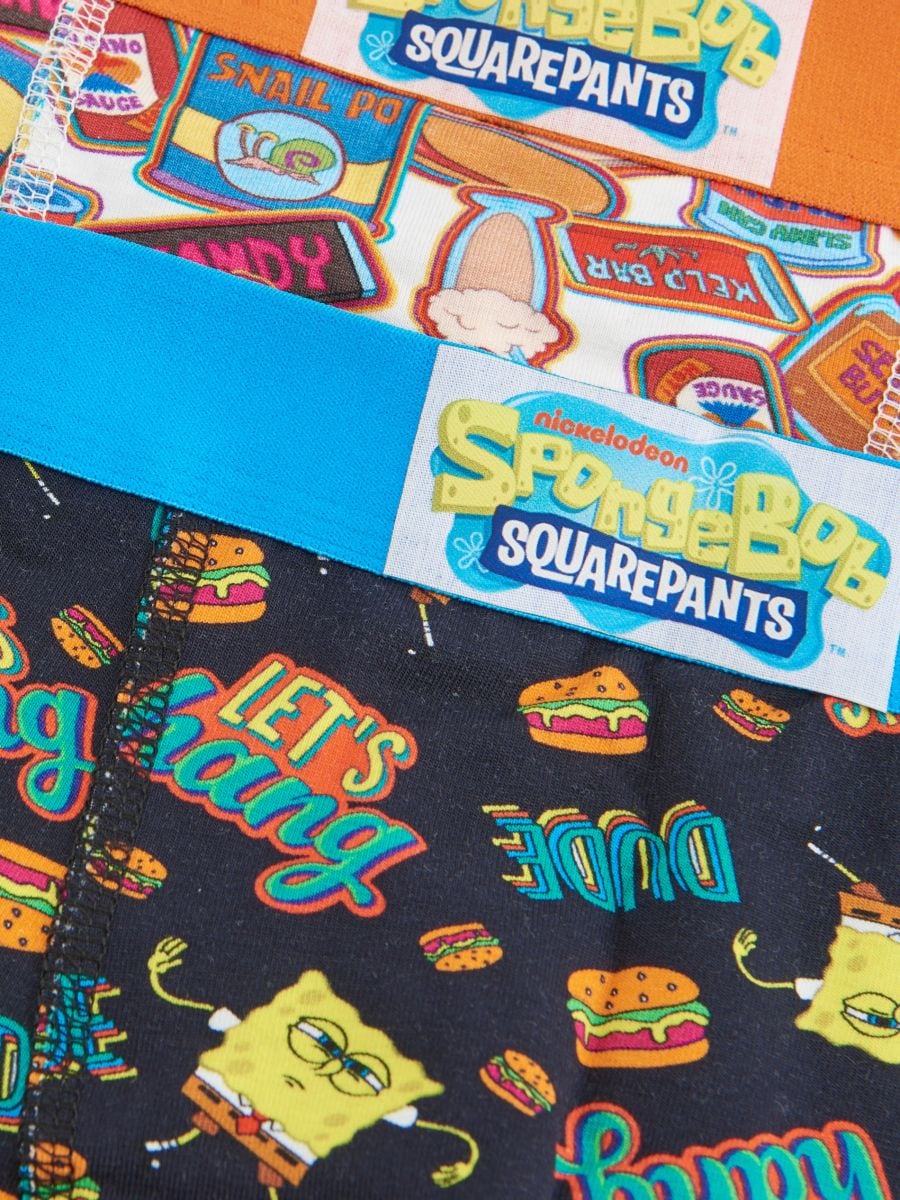 Bokserki SpongeBob 2 pack Kolor szary  6935F-90X
