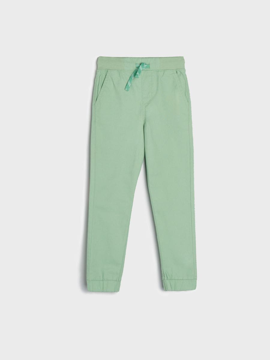 Jeansy jogger Kolor zielony  4374T-70X