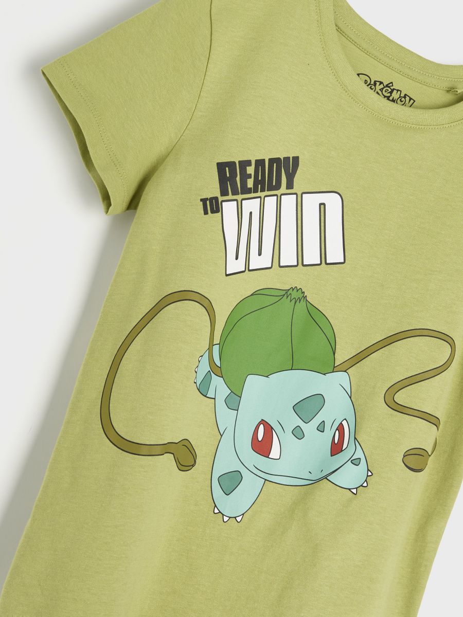 Koszulka Pokémon Kolor zielony  ZU508-81X