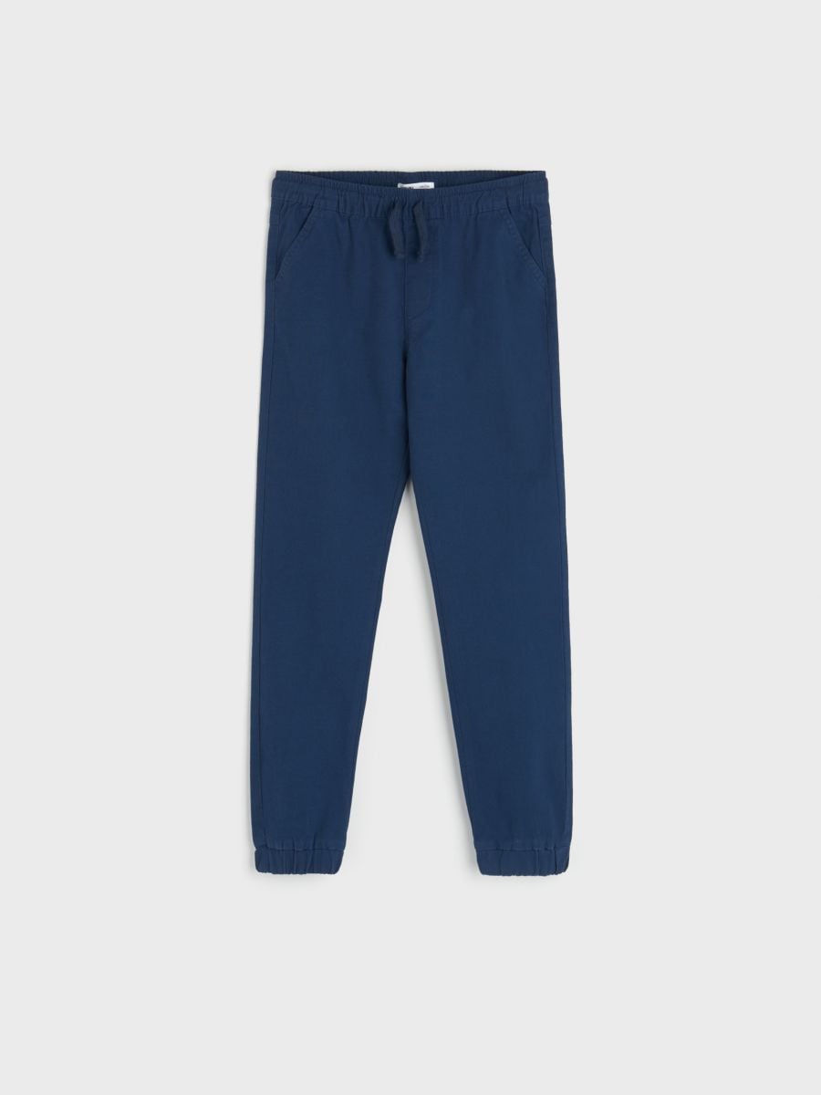 Spodnie jogger Kolor granatowy  4363T-59X