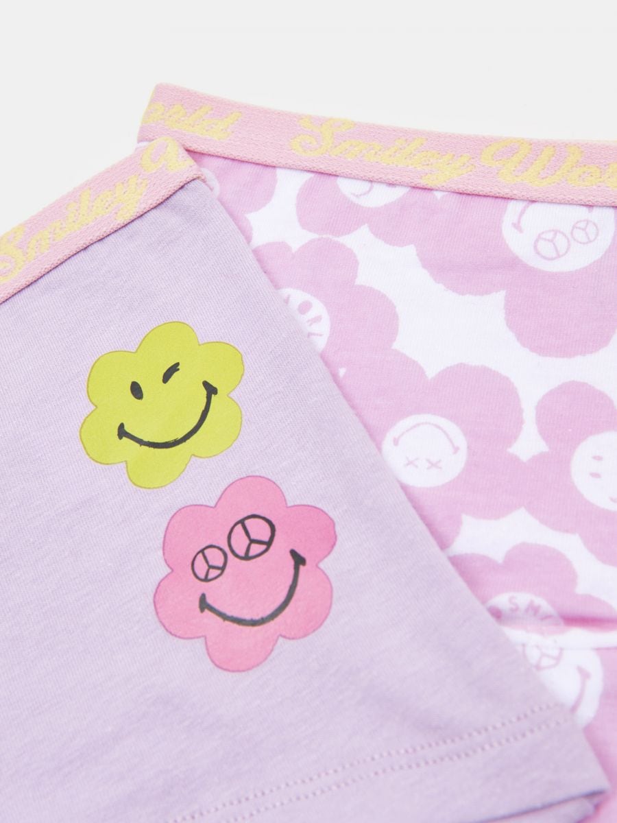 Bokserki SmileyWorld® 2 pack Kolor biały  8010R-00X