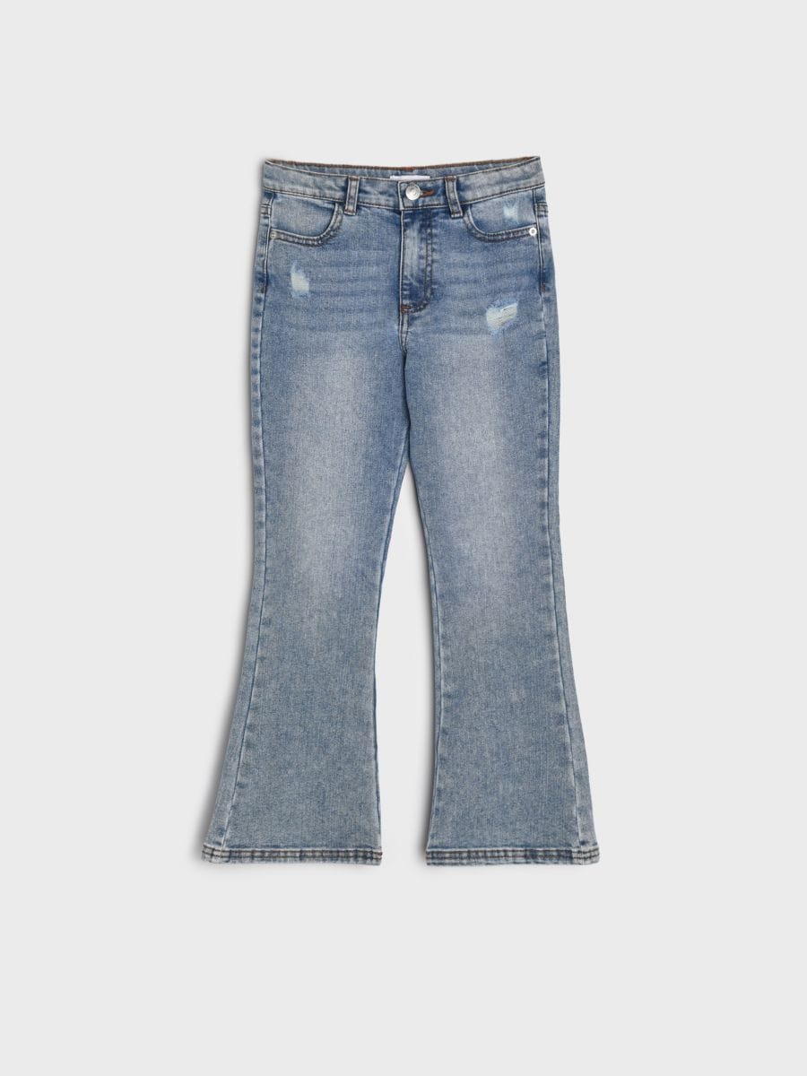 Jeansy flare Kolor Inny  9324C-52J