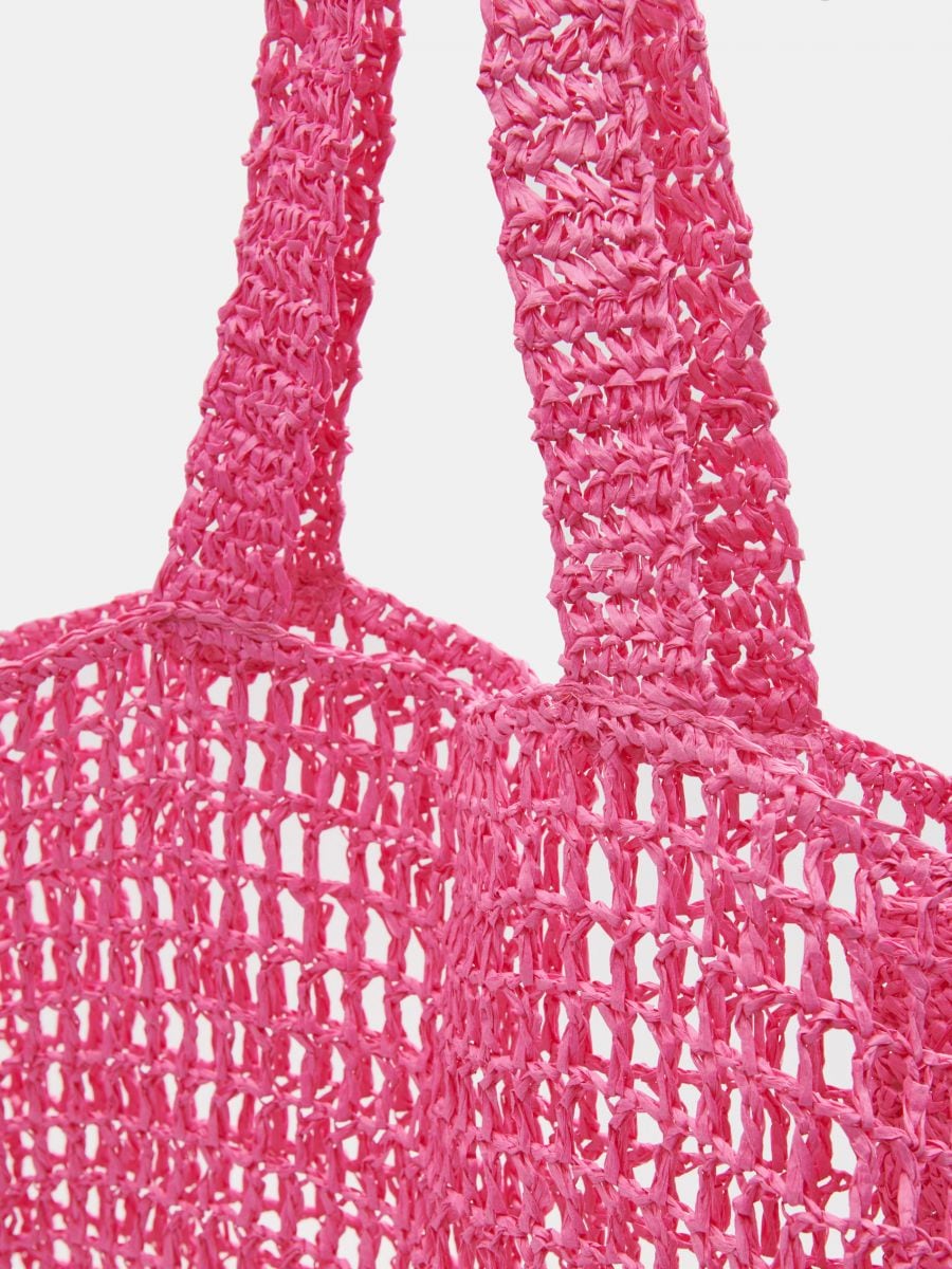 Torba shopper Kolor różowy  1413G-30X