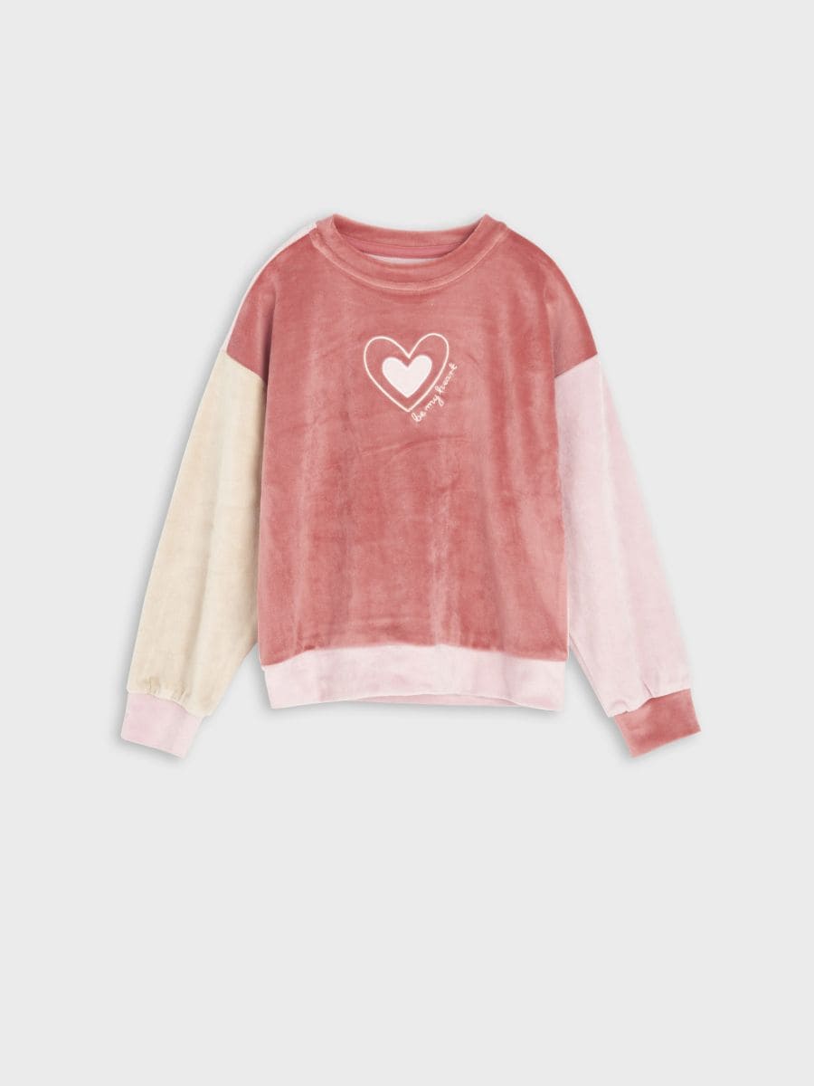 Komplet: bluza i spodnie Kolor różowy  6993Y-03X