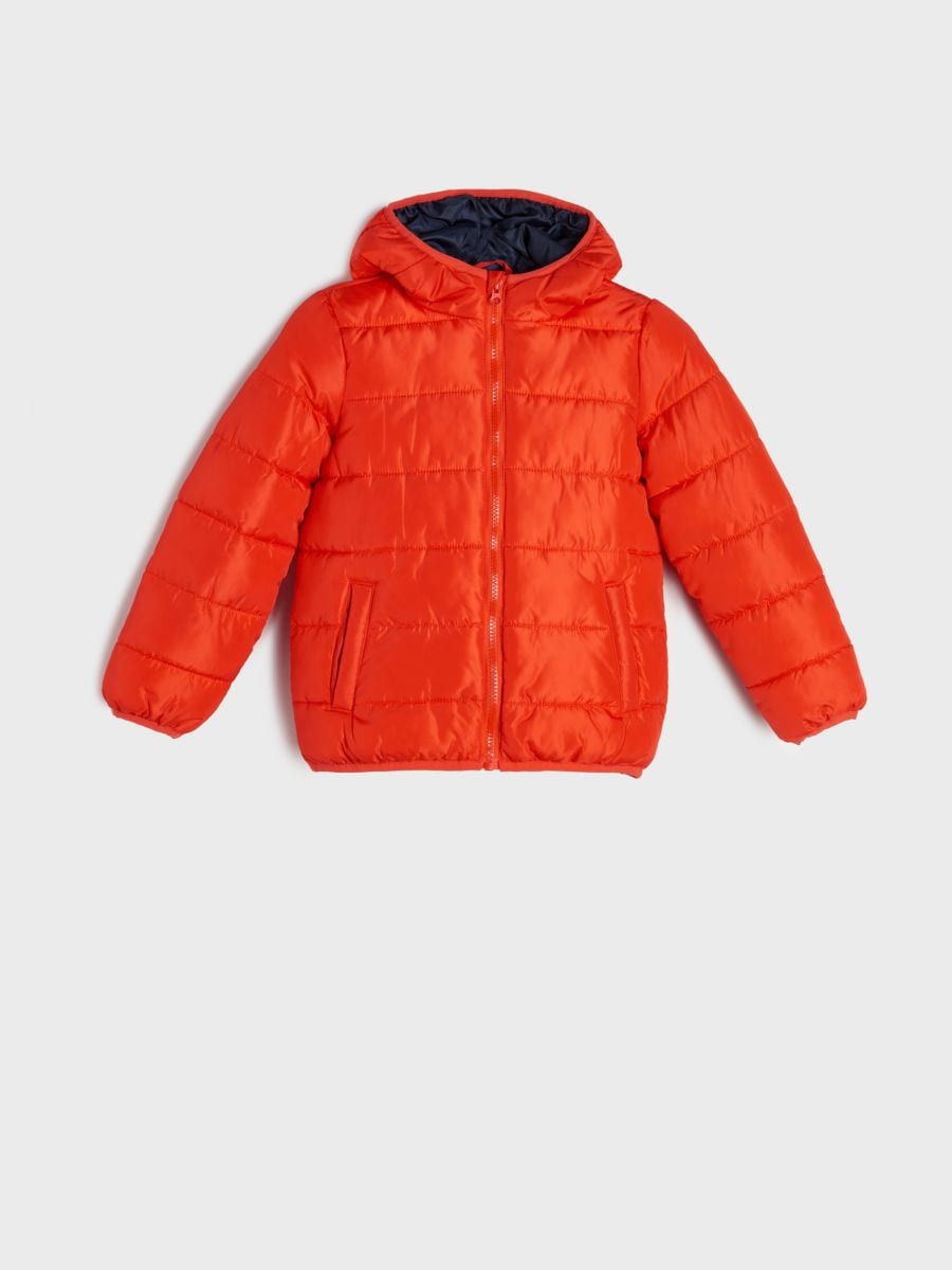 Kurtka pikowana Kolor czerwony  8425N-33X