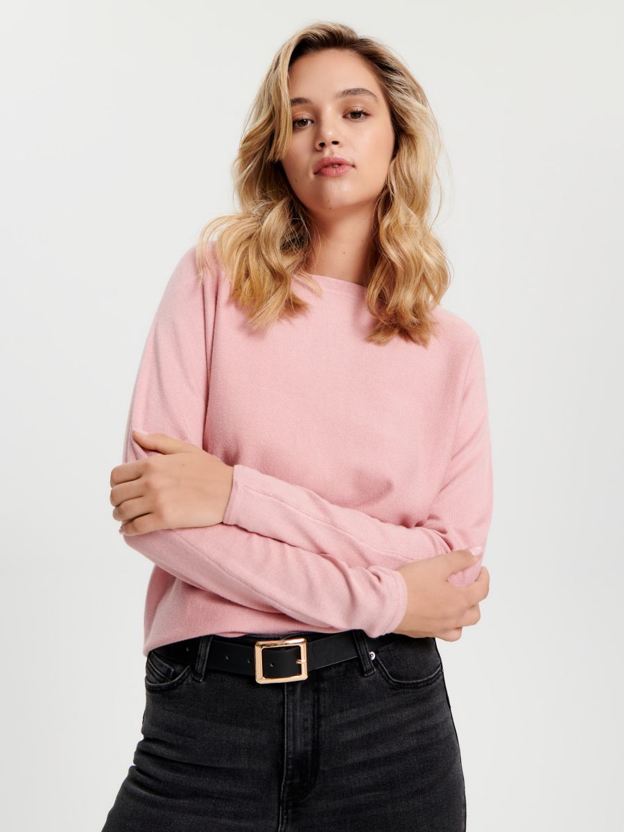 Sweter Kolor różowy  3399X-03X