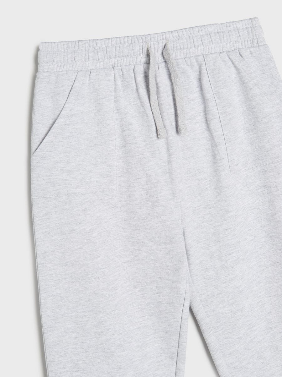 Spodnie dresowe jogger Kolor kremowy  4776J-02M