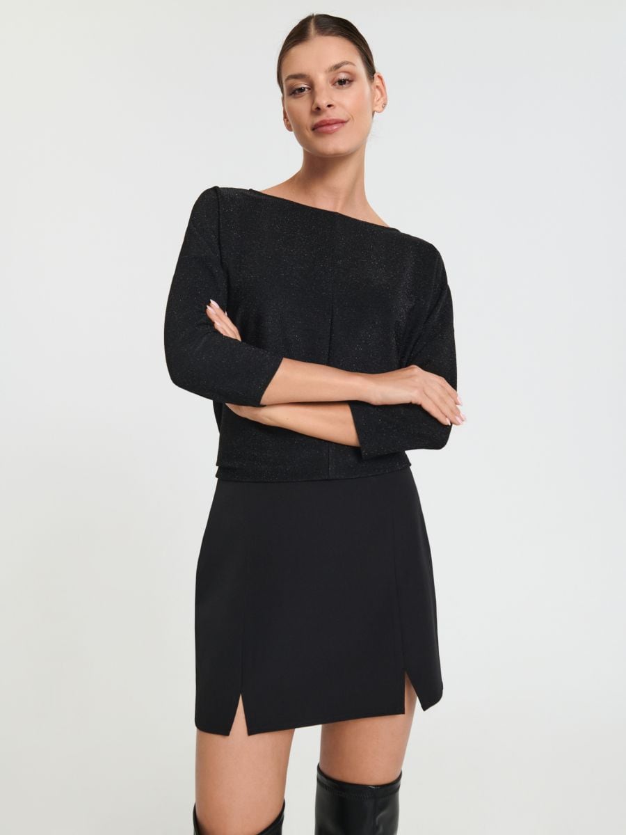 Bluzka Kolor czarny  6648X-99X