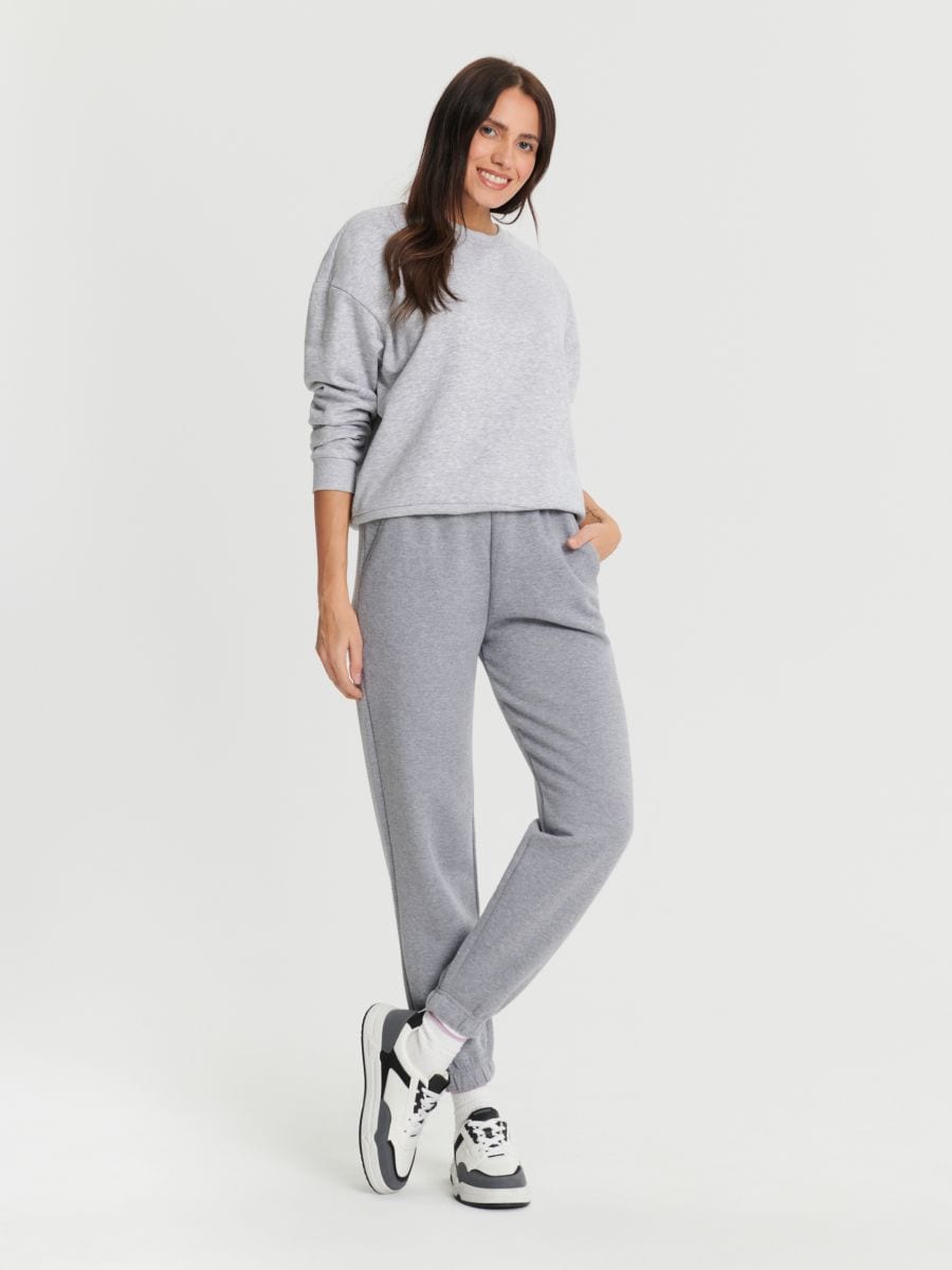 Spodnie dresowe Kolor szary  9962R-90M