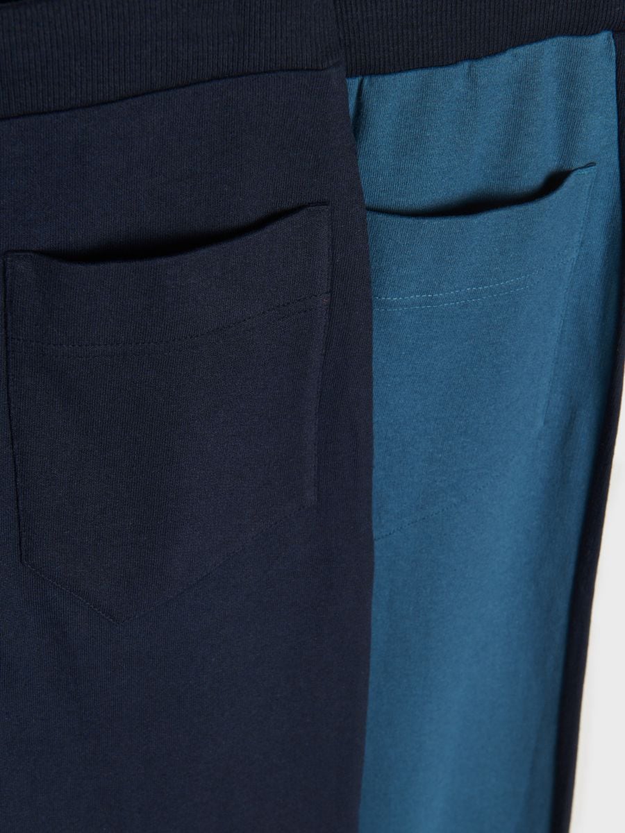 Spodnie dresowe jogger 2 pack Kolor mid blue  5911X-52X