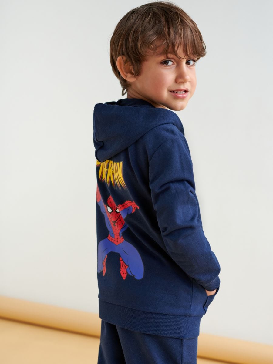 Bluza Spiderman Kolor granatowy  6764M-59X