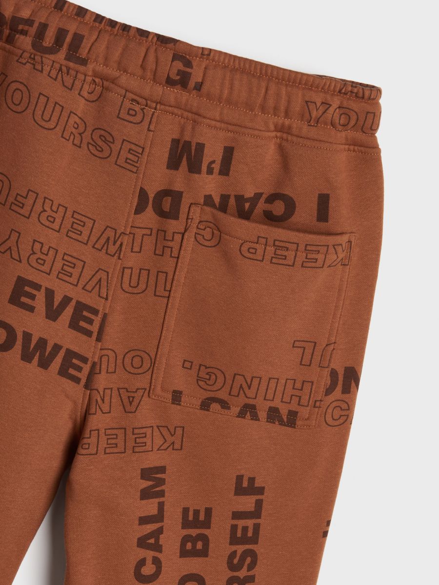 Spodnie dresowe jogger 2 pack Kolor czerwony  7306Y-83X