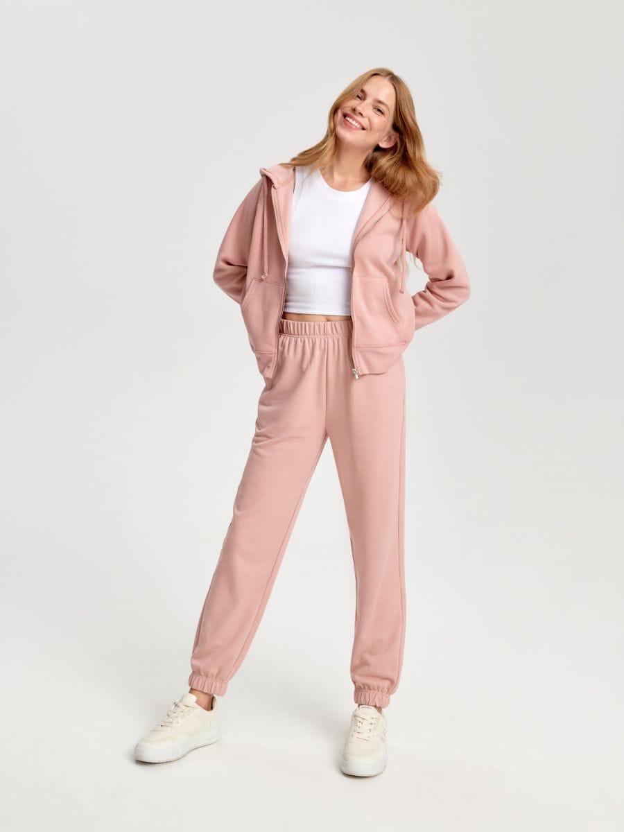 Bluza z kapturem Kolor różowy  2302B-03X