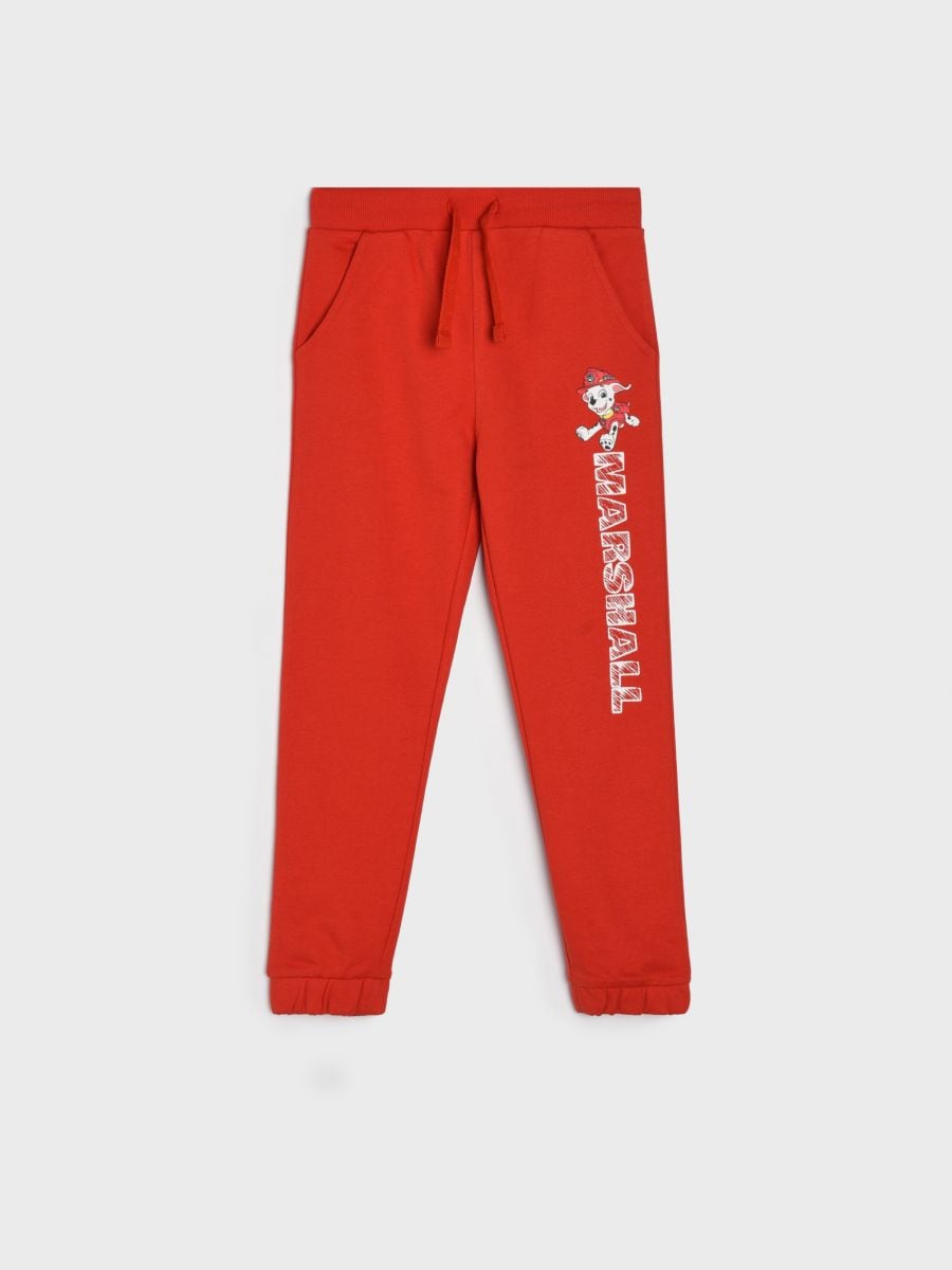 Spodnie dresowe jogger Psi Patrol Kolor czerwony  9813L-33X