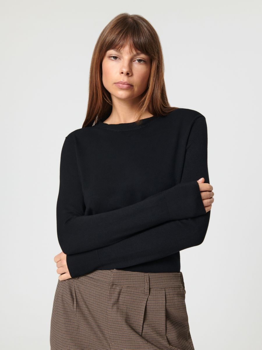 Sweter Kolor czarny  3400X-99X