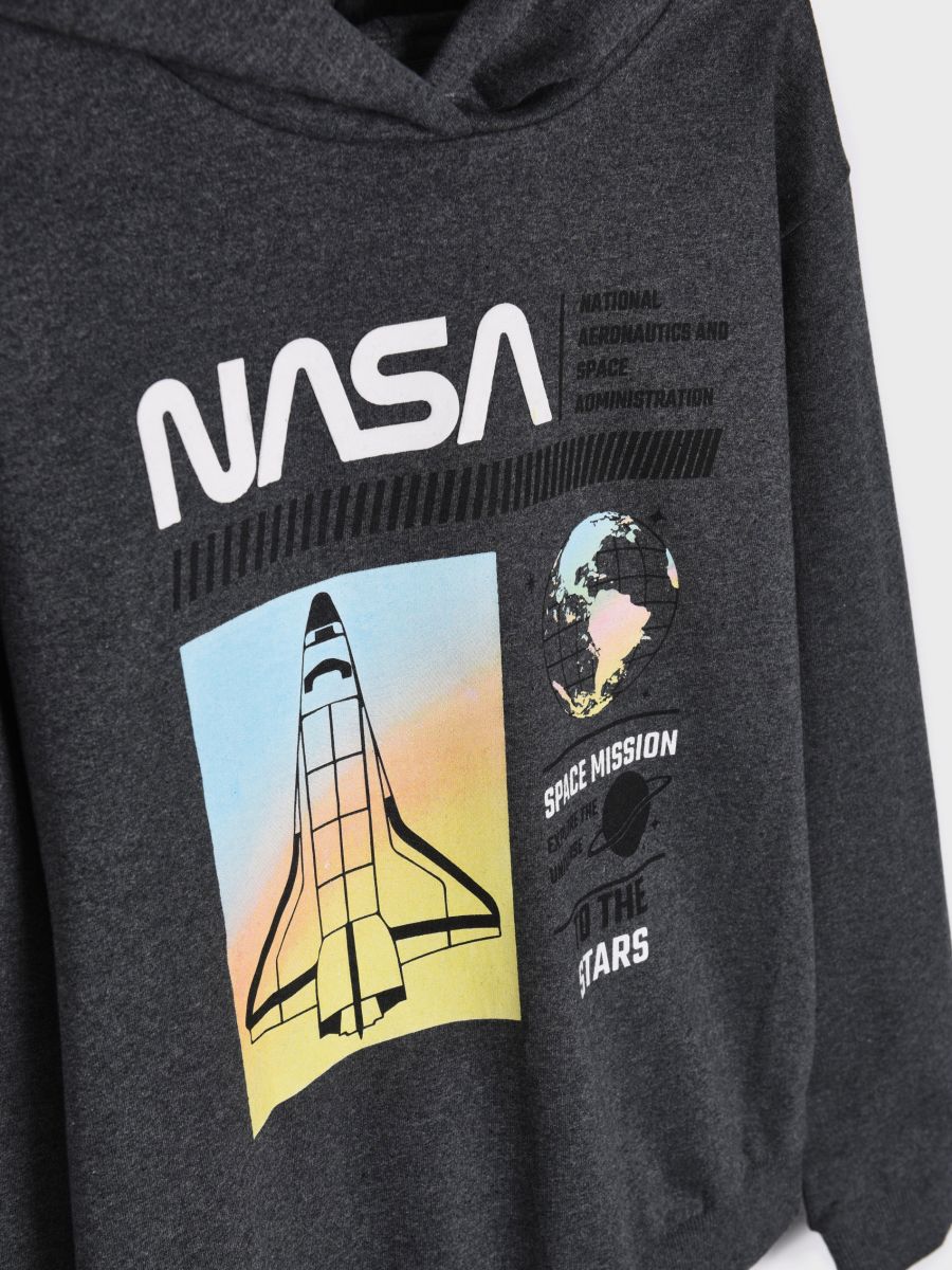Bluza NASA Kolor zielony  6462R-97X